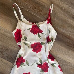 Accent USA Red Floral Dress